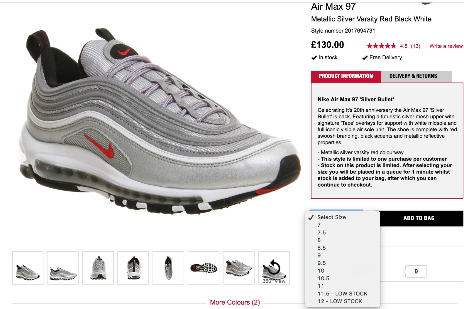 stockx silver bullet