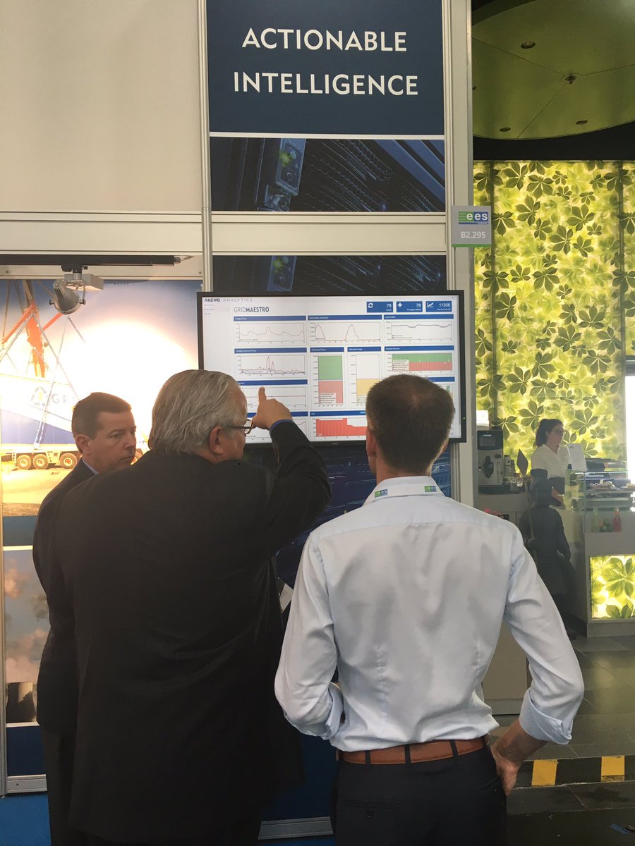 Alevogroup's tweet photo. Last day of @Intersolar &amp; @ees_events! Alevo is ready to discuss how #EnergyStorage can help you meet your goals. https://t.co/OaRJ4dMb3s
