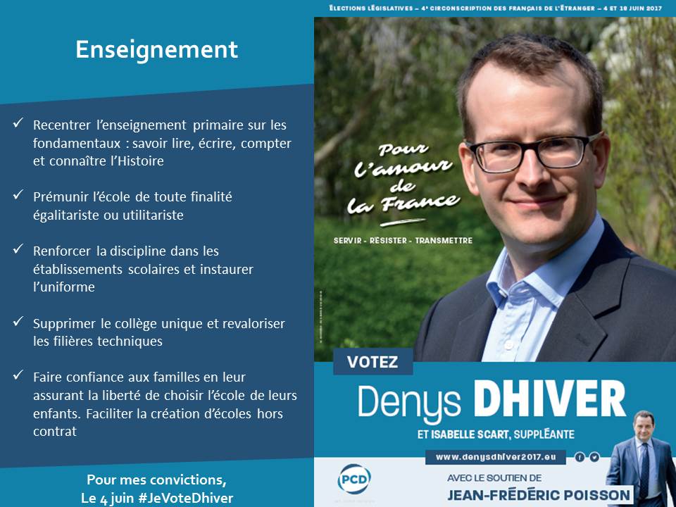 DenysDhiver's tweet photo. Pour rompre avec la vision idéologique de l'école et rencentrer l'enseignement sur les savoirs fondamentaux. #extcirco04
#legislatives2017 https://t.co/ahZEMyYDkN