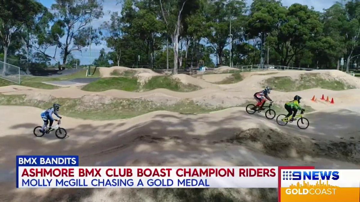 Girls from Ashmore BMX club are stepping up to the world stage