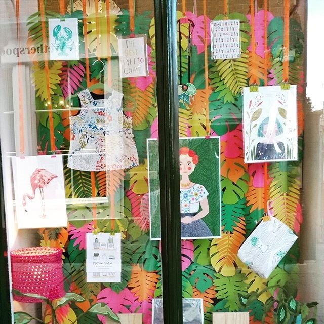RheaClements's tweet photo. Pretty pleased with how the window turned out ☺
regram @handmadenotts
Busy day filling the window! 🌿🌵🌴
.
.
.
#Nottingham #supportindepende… https://t.co/zIuHx1ZTqn
