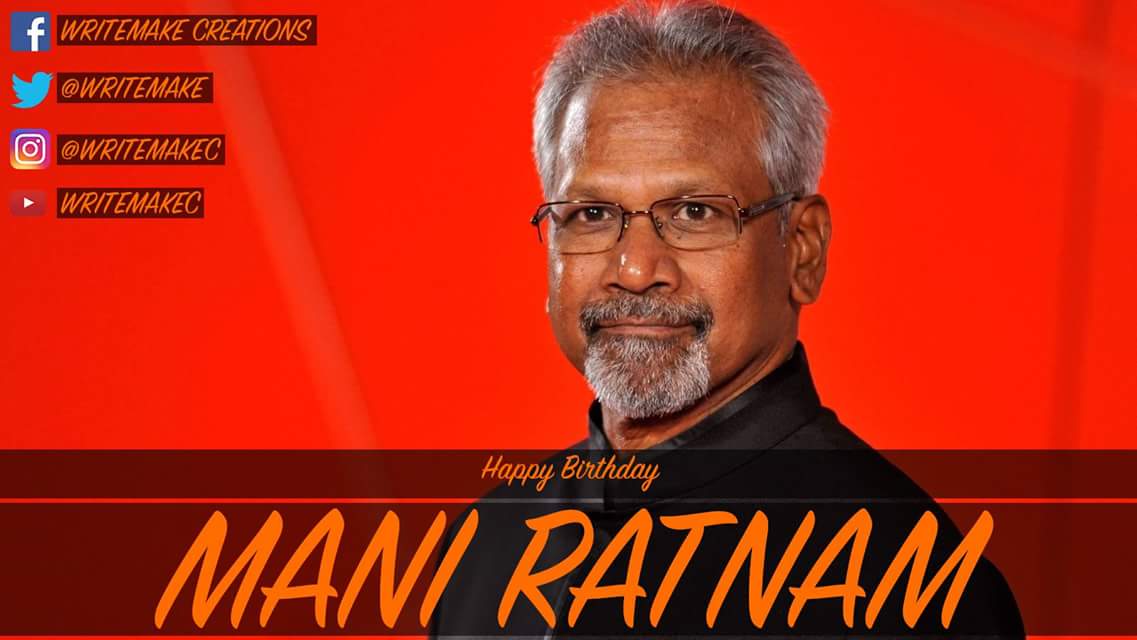 We would like to wish MANI RATNAM a Happy Birthday.    