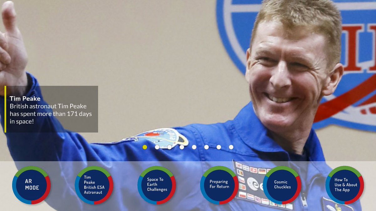 venturethinking's tweet photo. .@octagon_studio - the #astrotim #AugmentedReality app brought @astro_timpeake #principia mission to life #ukspace2017 https://t.co/YVD58tq74y