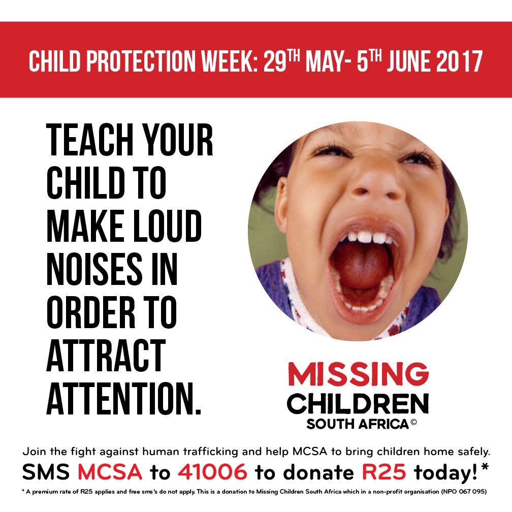 072MISSING's tweet photo. #TeachYourChildToMakeLoudNoises in order 2 attract attention!#DoNotWait24Hours #ChildProtectionWeek
#LikeShareDonate https://t.co/XGAgzOAl3m