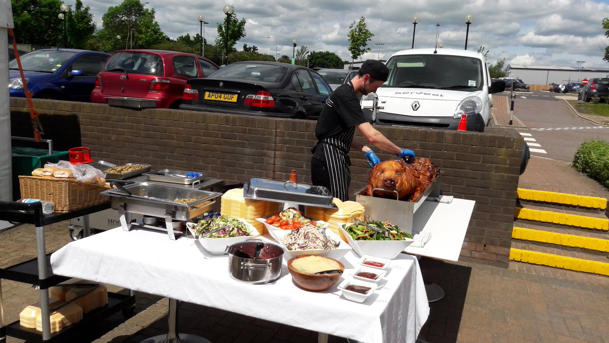 Servest hog roast BGL style