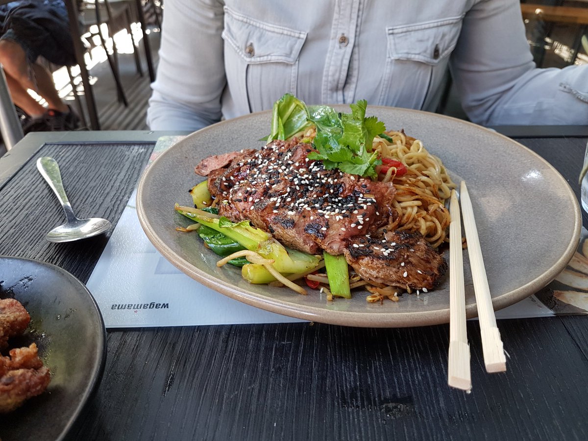 Chris57575's tweet photo. Can't beat Wagamama's new'ish menu. #wagamama 😁 https://t.co/VuPtOjRC1g