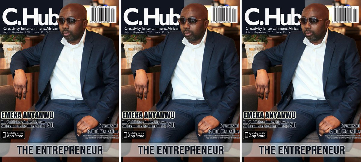 Next issue ...

The #Entrepreneur celebrating 5 years of C. Hub as our publisher @Venthevc turns 50. #shareurstory 
 chubmagazine.com/2017/06/02/nex…