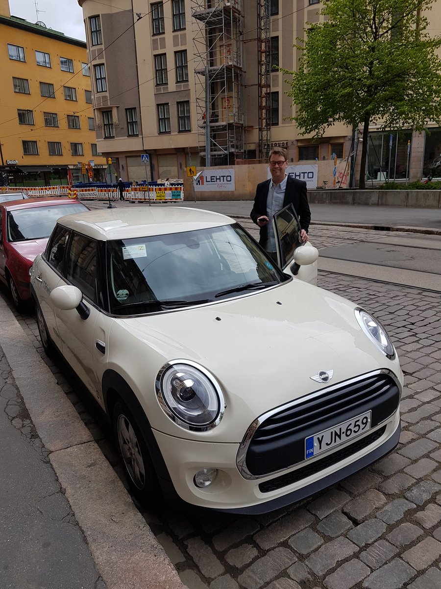 <a href="/masapeura/">Masa Peura</a> <a href="/VesaLindqvist/">Vesa Lindqvist</a> Let's go with #DriveNow