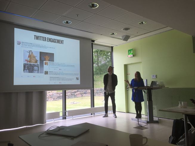 worldcultureswe's tweet photo. @IdeK_SE @Vastarvet @Varldskultur Digital strategist @jenlindblad & pedagog Gabriel Franzén shared successes & insights from the Swedish Digital Identities Program #SWEDIP https://t.co/q2X6t5tpoW