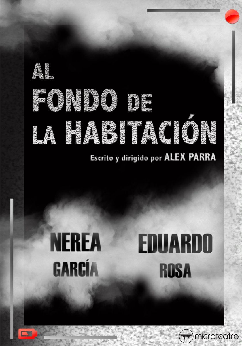 AlexParraGarcia's tweet photo. Nos vemos en @microteatro con "Al fondo de la habitación" jueves y viernes de junio en sesión golfa 23:00h. Con Nerea García y Eduardo Rosa https://t.co/8HUSfatIJO