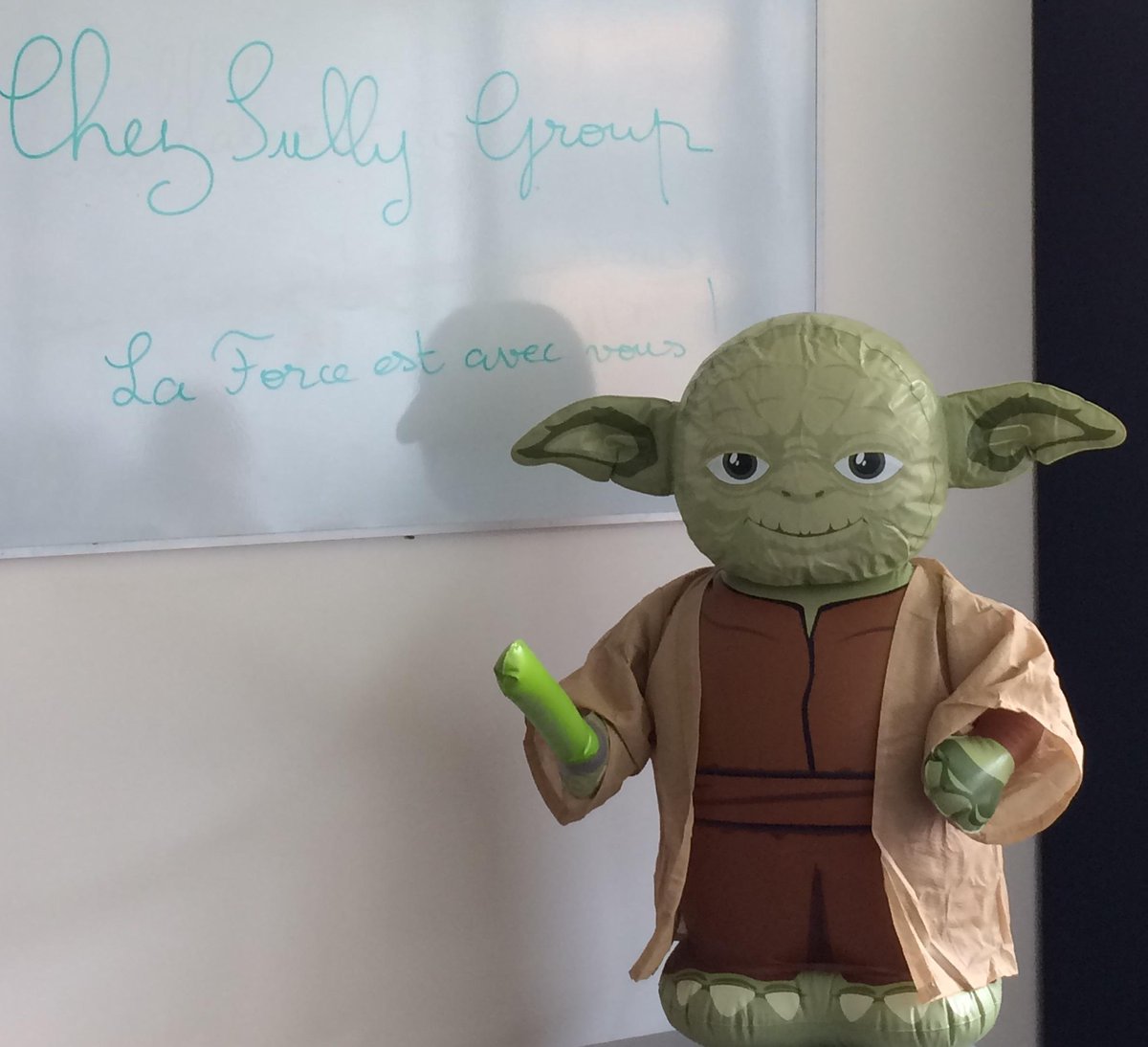 SullyGroup's tweet photo. Make the force be with you... #Yoda #StarWars #SullyMaker #SullyWell https://t.co/IDNdZiQimR