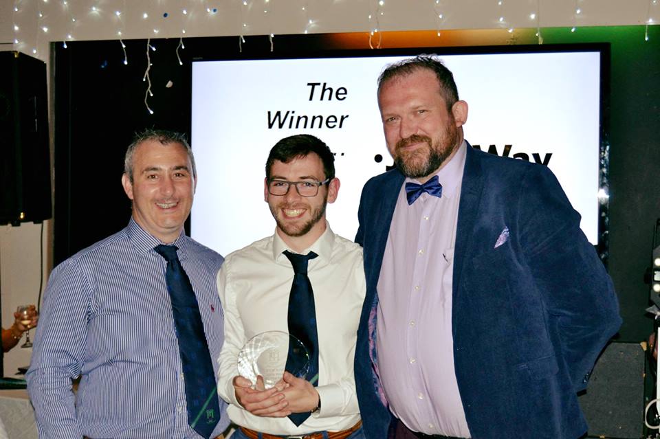 cymrugby's tweet photo. CYM Men's Clubman of The Year is scrumhalf fullback centre backs coach head coach &amp; BAFTA nominated filmaker @greenhenton #LedgeBox #JohnWay https://t.co/I2YhGN2gAC