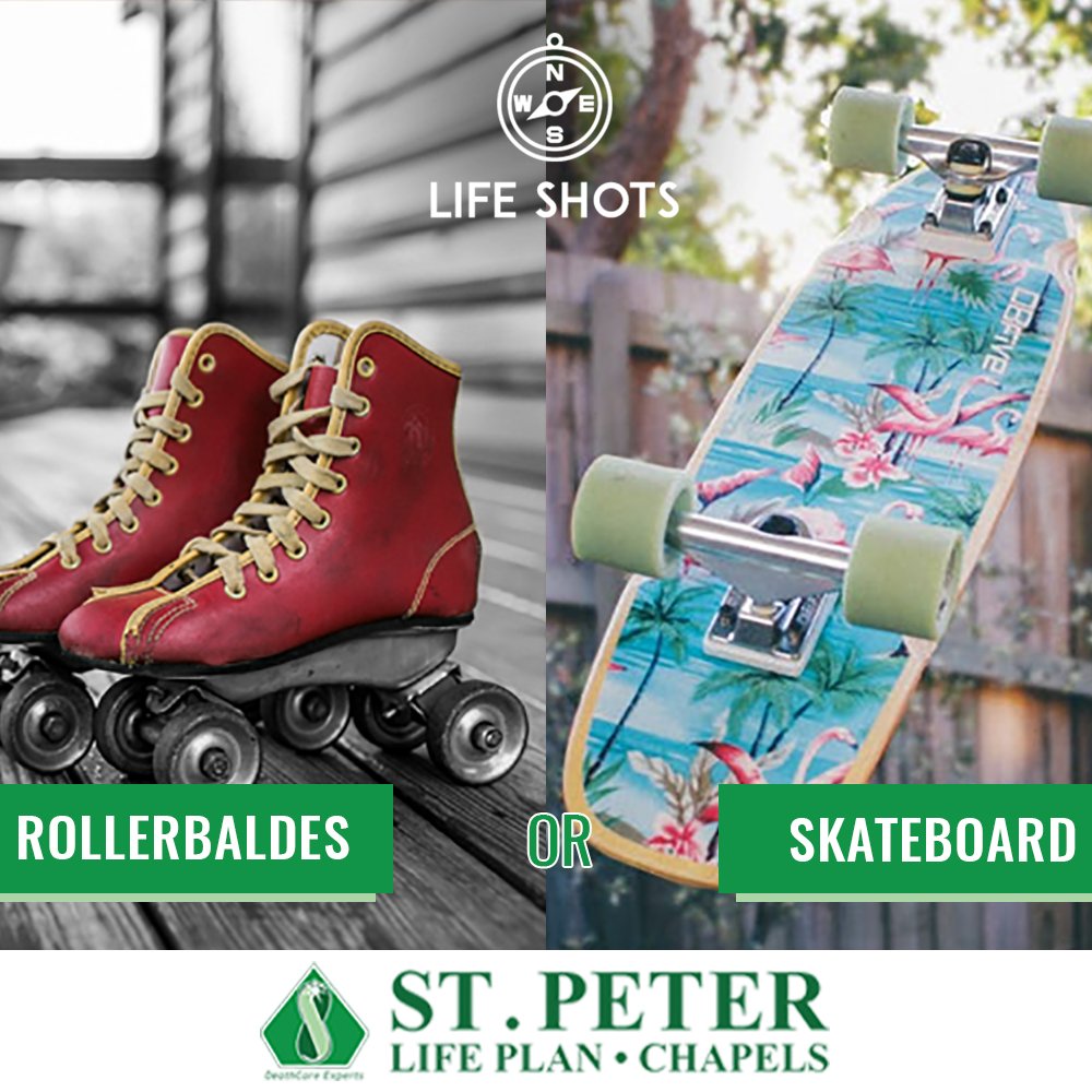 stpeterlifeplan's tweet photo. Both provide a thrilling sensation, but which one would you prefer to skate? 

#LifeShots #Rollerblades #Skateboard https://t.co/sMVo5njnCK