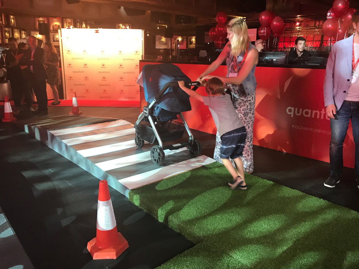 MadeForMums's tweet photo. Spotted: Our @TheBabyShow buggy-testing track at the @DIONO_UK Quantum launch party 🙌 #mfmbuggytesting https://t.co/ucAtOwCfbI