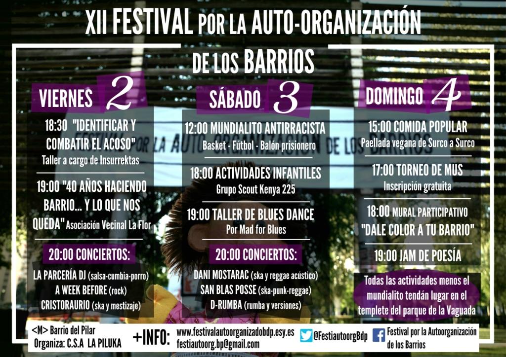 LaPiluka_CS's tweet photo. Aupaaa!!! Caaachoo fin de semana que tenemos en Barrio del Pilar este fin de semana. Hoy empieza el @FestiautoorgBdp  ¿Te lo vas a perder? https://t.co/iWO9ZBhMVc