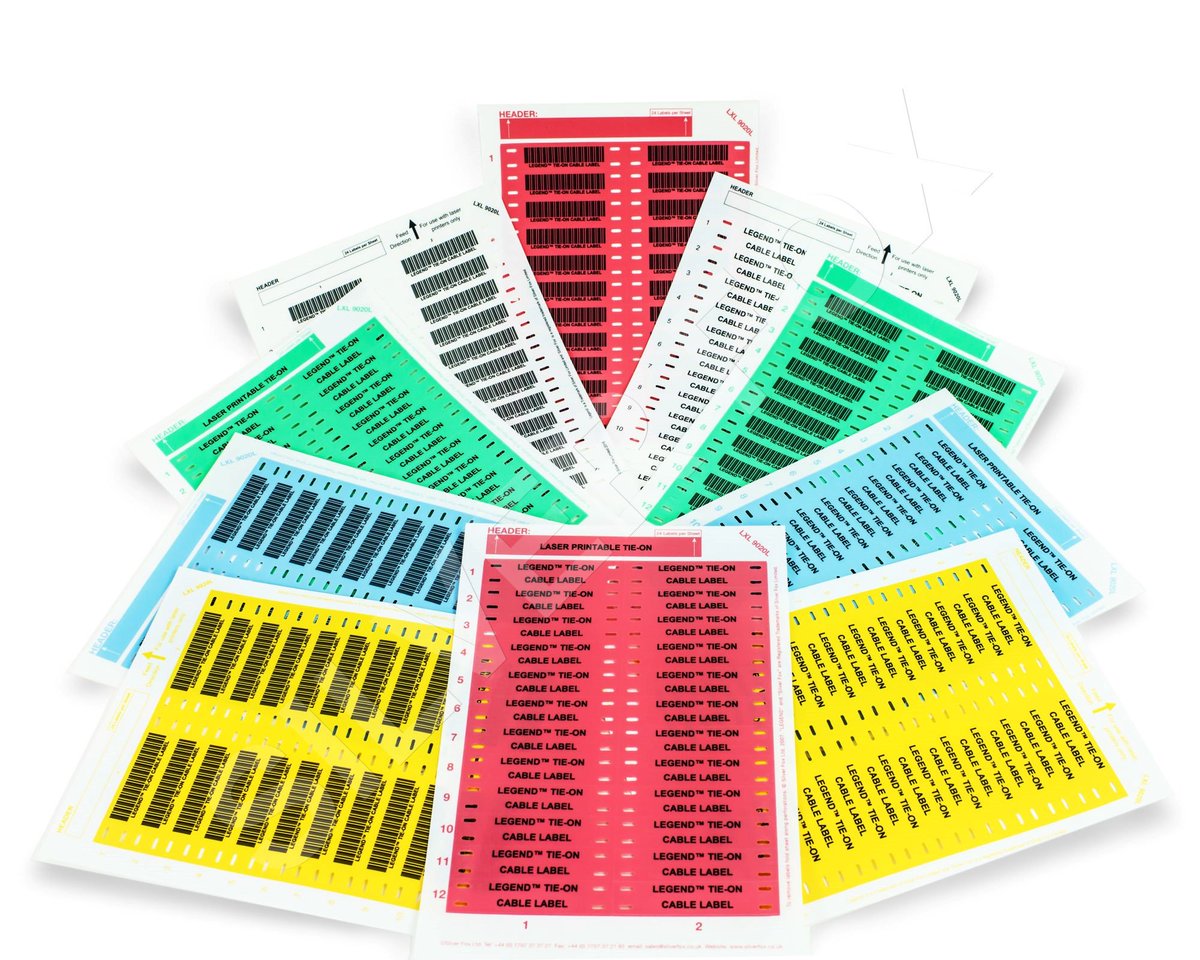 SilverFox's tweet photo. Legend Tie-on Labels are supplied on A4 Sheets and printed through any ordinary office laser printer #HassleFreeLabelling #FoxFloFriday https://t.co/vOayZZK0XN