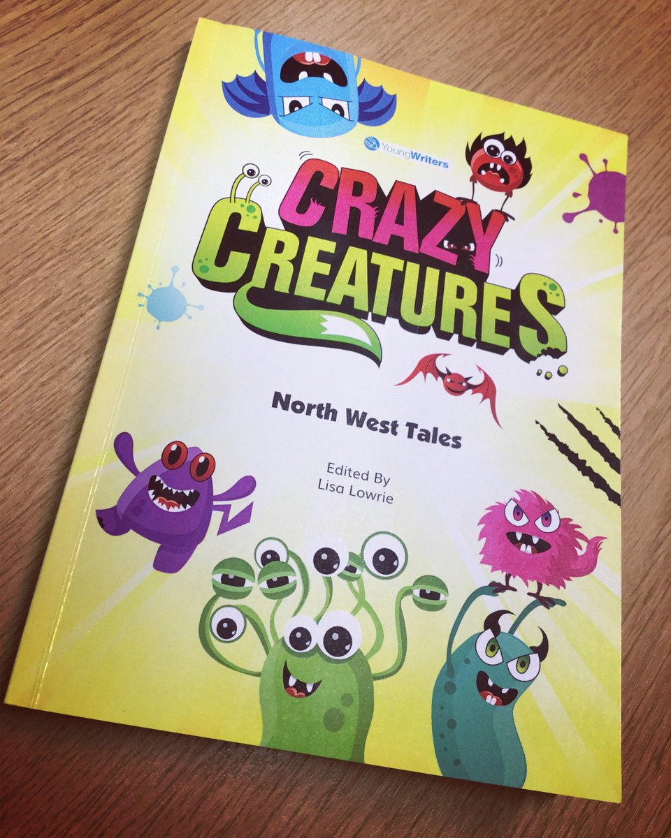 Sedbergh_Prep's tweet photo. Congratulations to our Y3 pupils-their own #crazycreature stories have been published in 'Crazy Creatures-North West Tales' @YoungWritersCW https://t.co/doDuXKjt0O
