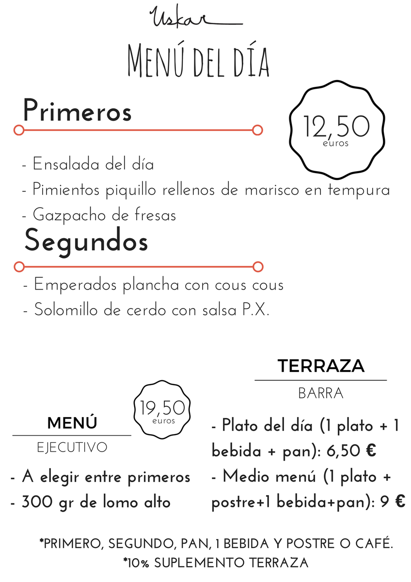 uskar_rest's tweet photo. ¿Comemos juntos? https://t.co/MNr5KTHVvt #menudeldia #quecomerhoy #dondecomerhoy https://t.co/CSP8fDrkyf