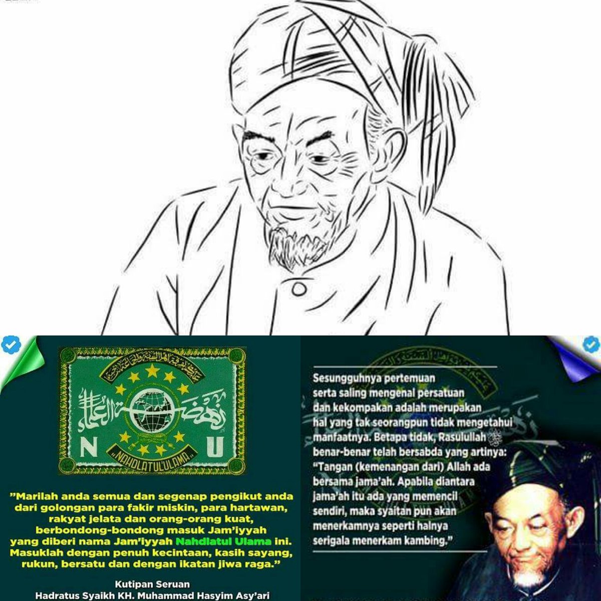 NU_bersatu's tweet photo. Mengenang Wafatnya Hadratusy Syaikh Hasyim Asy'ari di Bulan Ramadhan https://t.co/LiVm1ojcIJ #pendiriNU  #BeritaIslam #SantriNahdlatulUlama https://t.co/rOTQ6t6Mbf