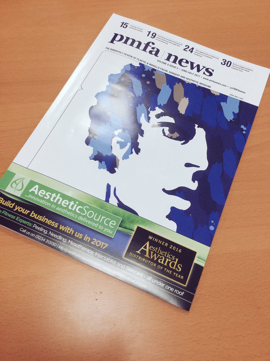 The Jun / Jul 17 edition of #PMFANews has dropped. Read it online today at pmfanews.com #PlasticSurgery