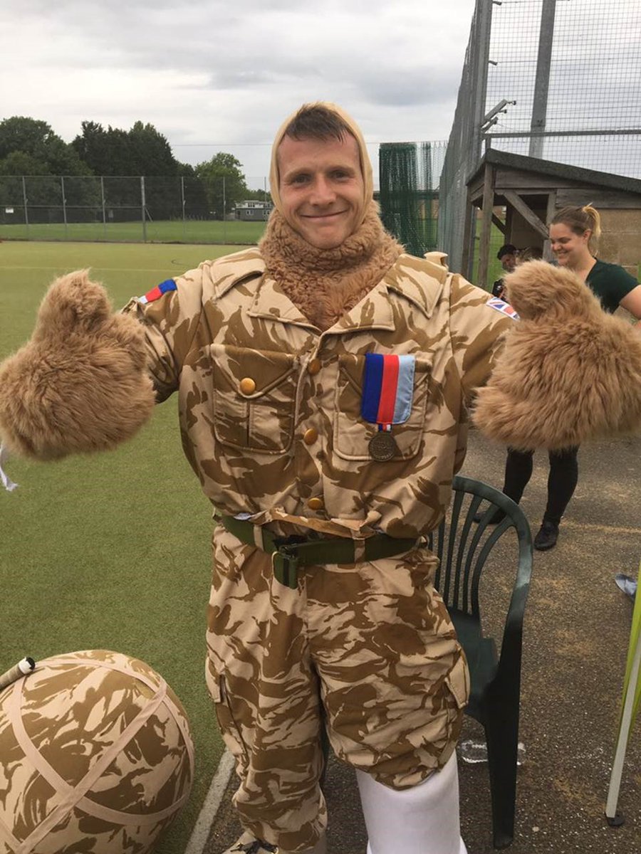 NottsSport's tweet photo. Great to see our Hockey Ambassador @Samuel_Ward13 getting involved in the @hockey_4_heroes Charity Tour walking 200 miles #OpStretcher 👏🎖️ https://t.co/M2NlIgxlvE