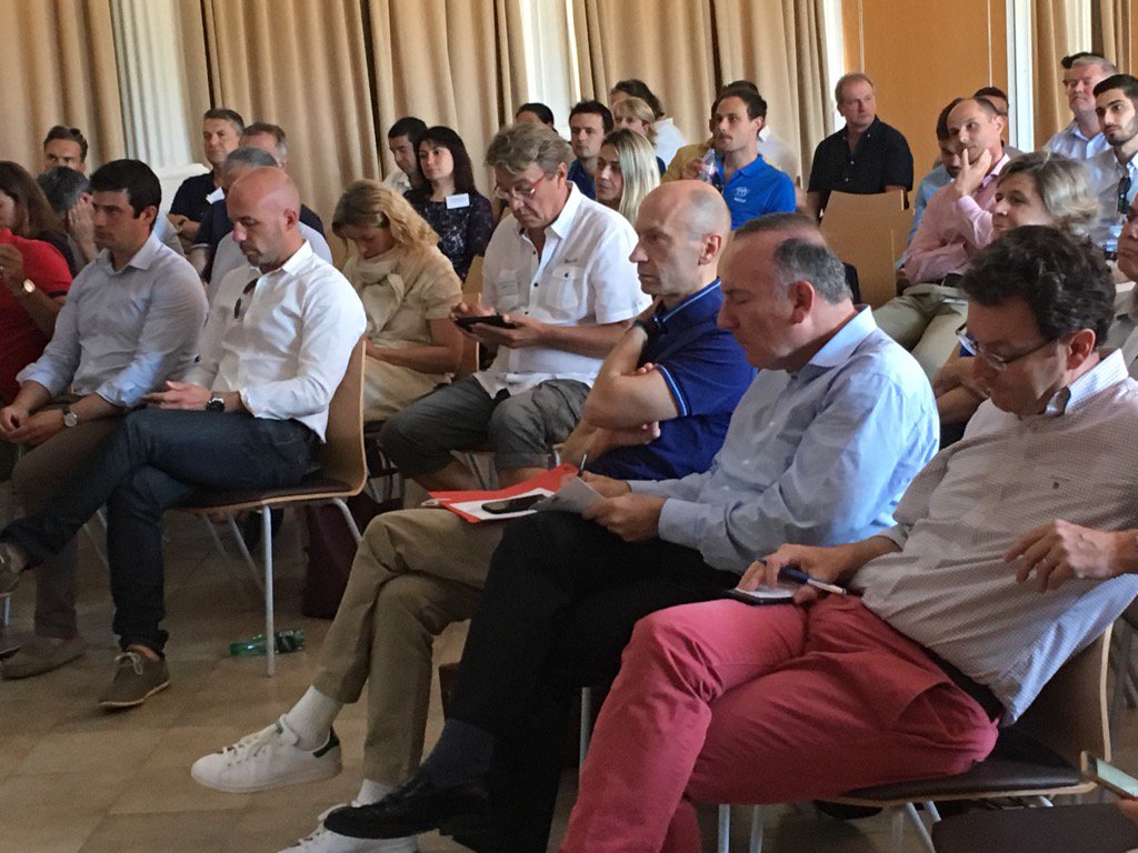 Séminaire DG 2017 à l'invitation du Medef Var : restitution des ateliers devant <a href="/PierreGattaz/">Pierre Gattaz</a>