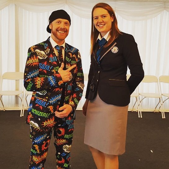 GWR's tweet photo. The support for our adjudicator Vicky @tis_me1991 on #BGT was incredible - @duffballoons for #wildcard! #VickyToWin https://t.co/S5kqgT6Bz5 https://t.co/YteGTdt89w