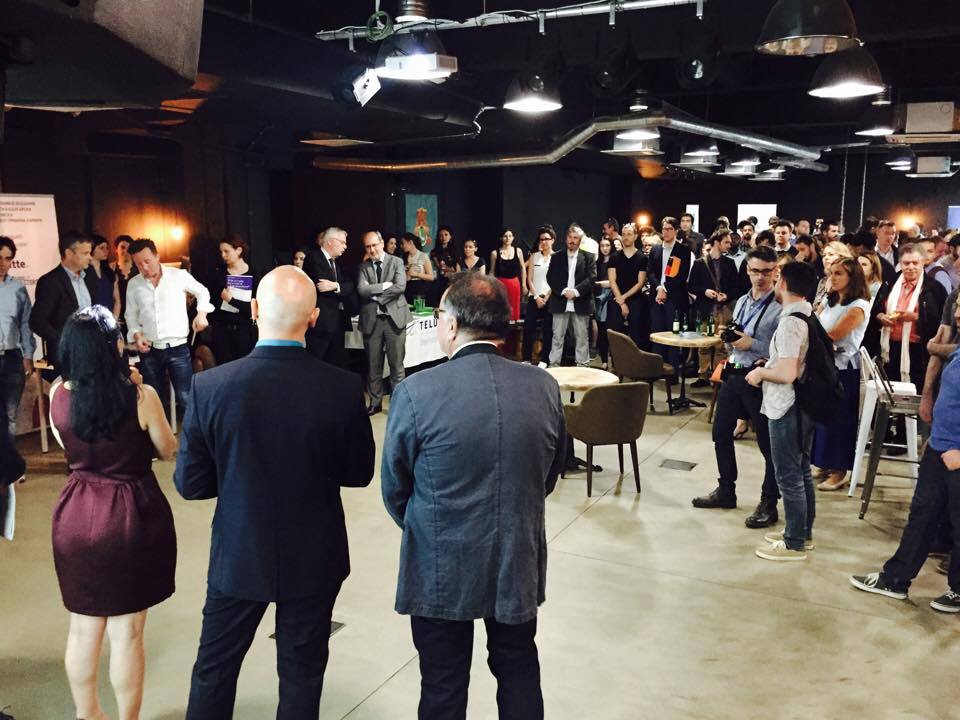 France_Bulgarie's tweet photo. .@EricLebedel et Vice min. économie aux Rencontres French Tech #Sofia avec employeurs bulgares et jeunes francophones #CCIFB #frenchtechSOF https://t.co/OhZqx9zpIm