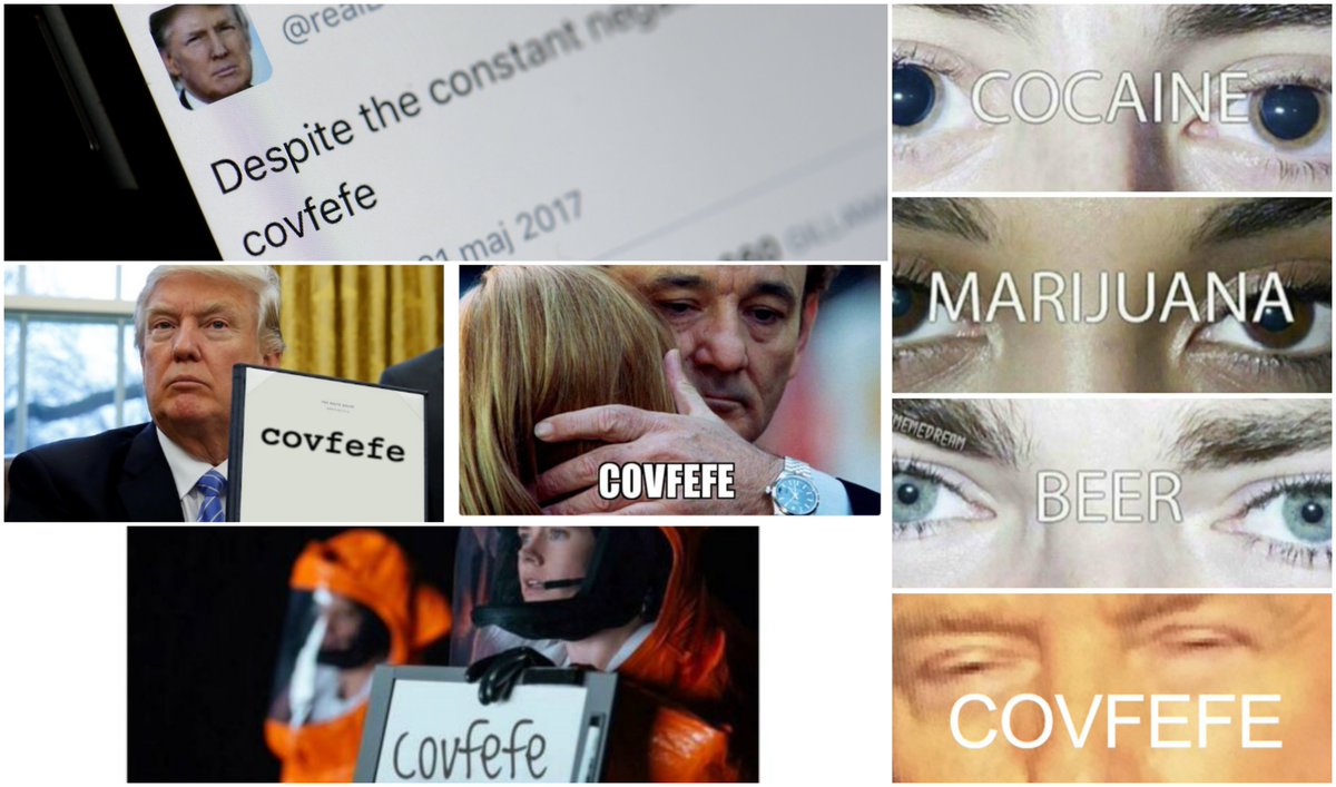 fredagip4's tweet photo. Ni kanske trodde att vi skulle släppa det här med covfefe? Att det redan blivit lite uttjatat? Då trodde ni fel! https://t.co/GxyZLHG5KY