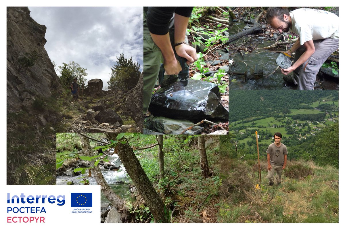 ectopyr's tweet photo. 300 loggers de température installés pour 1 an par #POCTEFA #Ectopyr : Connaitre le #Climat actuel des #Pyrenees pour prédire son futur. https://t.co/OyzakJHjE8