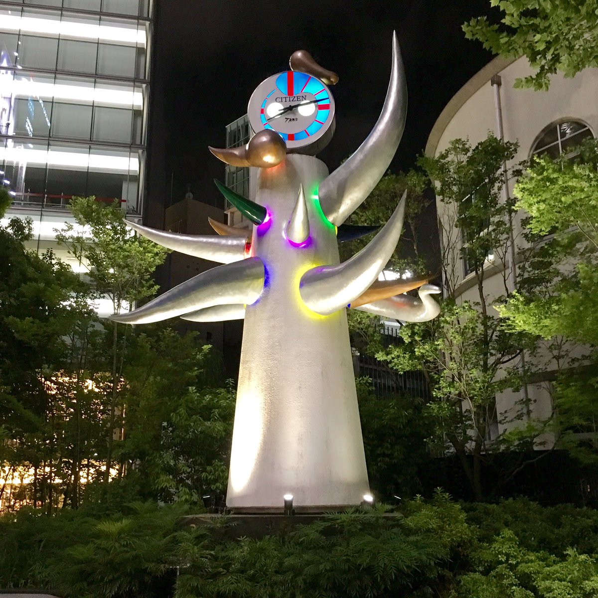 岡本太郎　歓心　時計　持田製薬　非売品 岡本太郎 歓心 時計 持田製薬 非売品 歓び】岡本太郎（1978）｜きゃろ