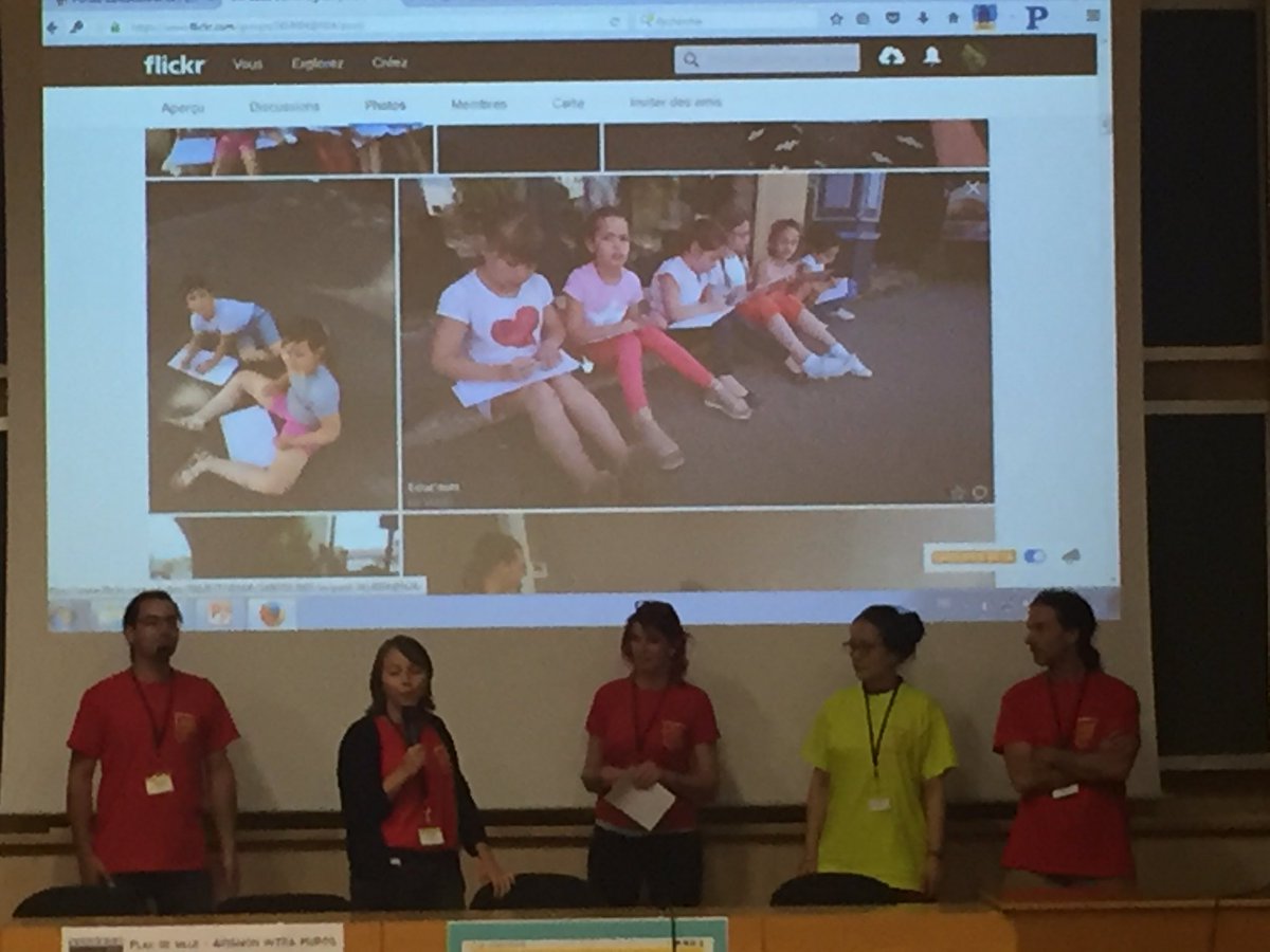 bbilloud's tweet photo. #SOTM Opération #EducOSM pour connecter enfants et #OSM : 150 enfants, ateliers concrets, dessiner des cartes, le off #SOTM d'Avignon ! :) https://t.co/OHmhlO4nnj