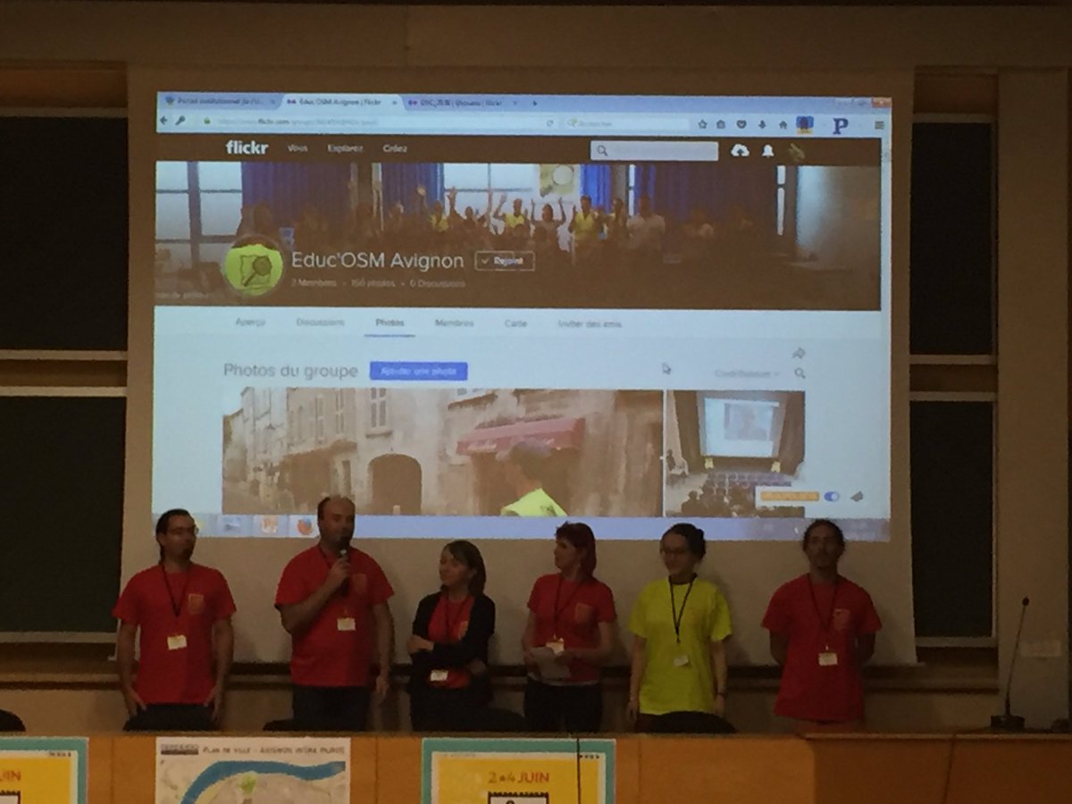 bbilloud's tweet photo. #SOTM Opération #EducOSM pour connecter enfants et #OSM : 150 enfants, ateliers concrets, dessiner des cartes, le off #SOTM d'Avignon ! :) https://t.co/OHmhlO4nnj