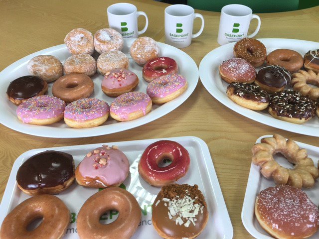 Basepoint_Wlvil's tweet photo. We are celebrating national #doughnutday in the office today! #yummy #Waterlooville https://t.co/SM7rxYNCp2
