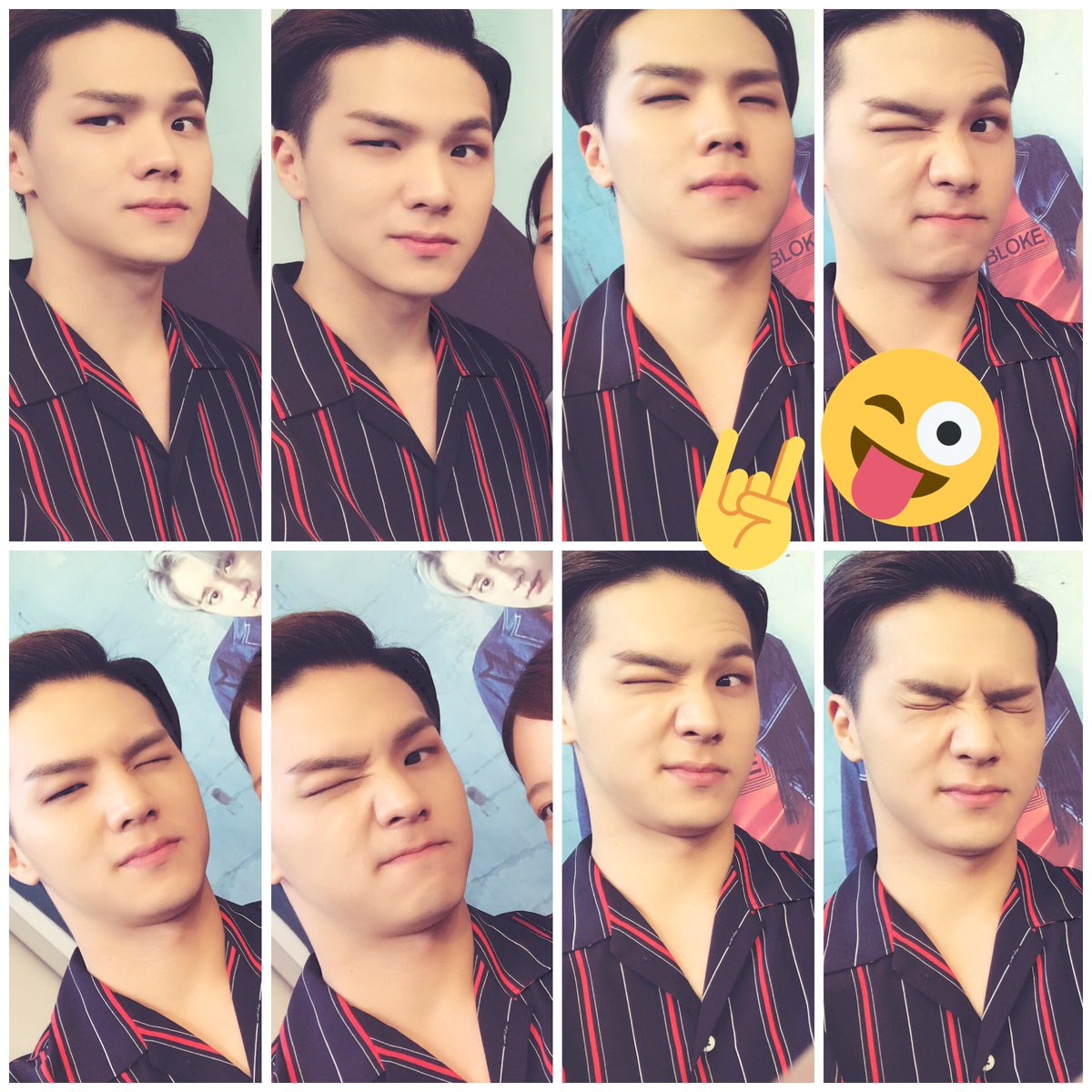 今更だけど全員と撮ったセルカ
あげてみる(笑)(笑)
緊張してあんにょーんしか
喋った記憶ない✌️
結局かわいい兄さんもいっぱい
買い足しましたwww