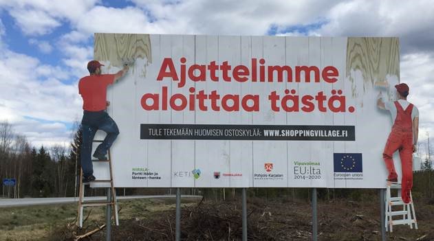 Takatalven uutisia: Joulupukin ja pakkasukon kohtaamispaikalle kansainvälinen kauppapaikka bit.ly/2rM5vZl @OyKeti <a href="/PKkauppakamari/">P-K kauppakamari</a>