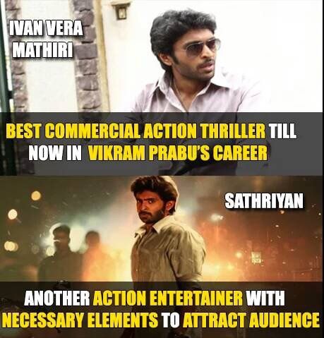 StudioFlicks's tweet photo. #Sathriyan will be yet another action thriller for @iamVikramPrabhu
#SathyaJothiFilms #KRFilms https://t.co/USVHJl38Ht