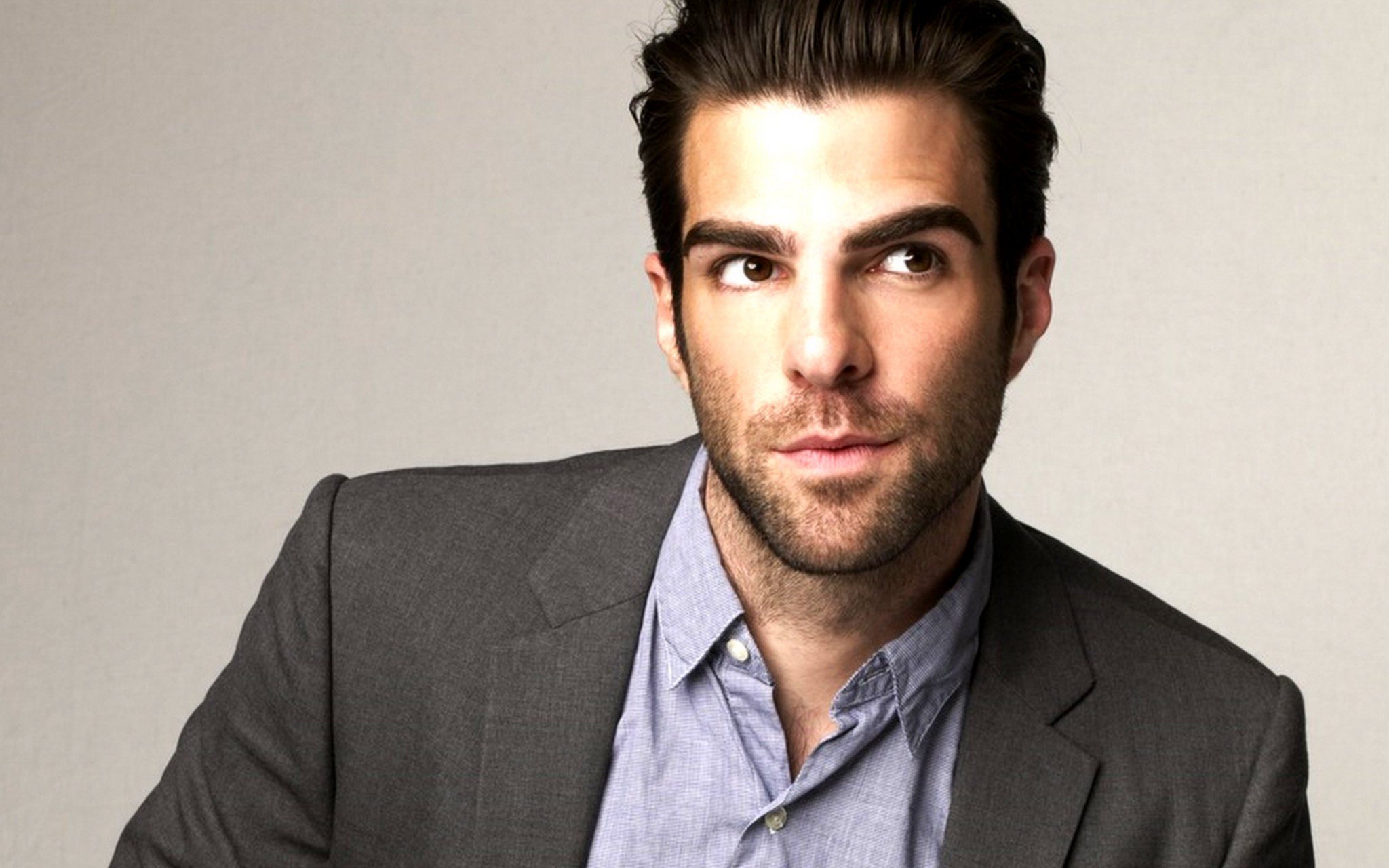 Happy 40th Birthday to Zachary Quinto! It\s a cliché but... \Live long and prosper\ 