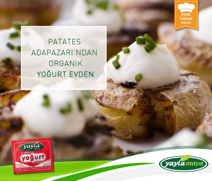 MayaYayla's tweet photo. Patates Adapazarı’ndan organik, yoğurt evden. Evde yoğurt yapmak artık çok kolay!
#YaylaMaya #yoğurt https://t.co/w5FGFviLP5