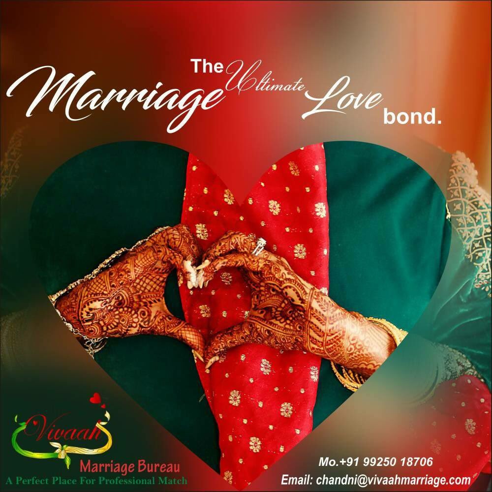 Vivaahmarriage's tweet photo. Marriages made in Heaven.. We are just facilitators..#vivaahmarriage #professionalmatch #bride #groom Vivaah Marriage Bureau https://t.co/I6rLwEWoaB