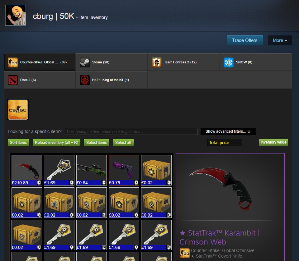yeetskins's tweet photo. Thanks to @CaseJar_com for the awesome karambit! Their giveaways are LIT https://t.co/X1tjR3cD7I