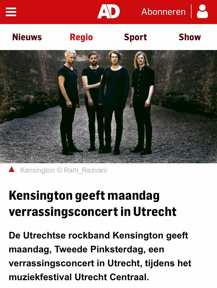 Kensington Nederland (@kensingtonnl) on Twitter photo 