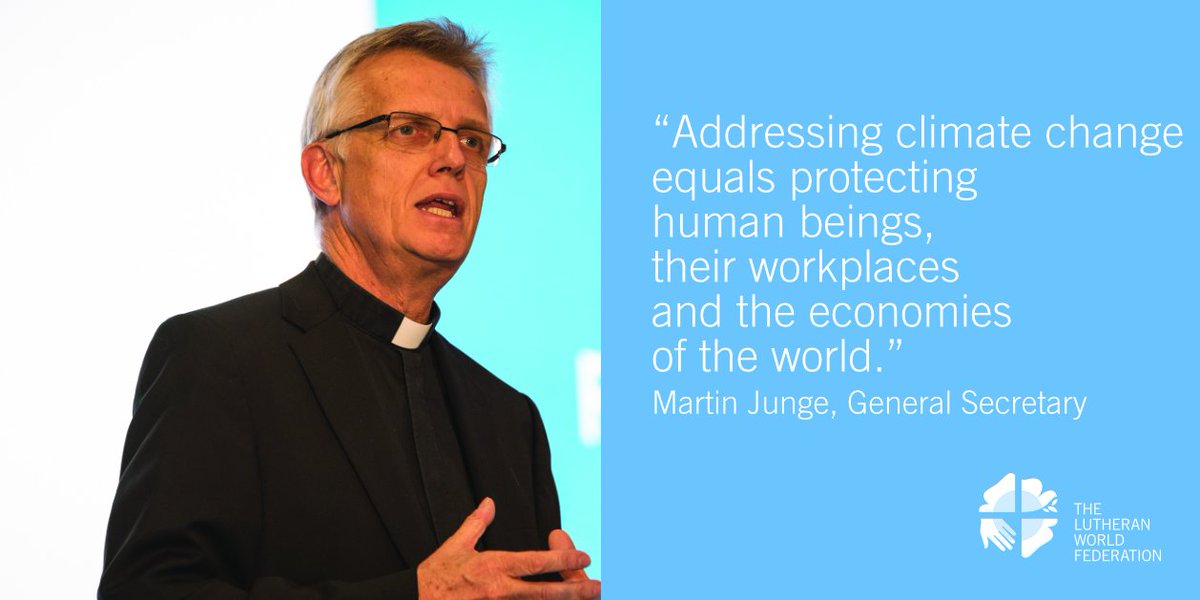 lutheranworld's tweet photo. #CreationNotForSale and #ClimateJusticeMatters for the Lutheran World Federation. https://t.co/VTdJyj1ot5