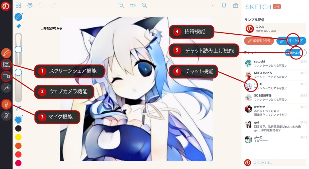 画面配信はできますか? – pixiv Sketch よくある質問