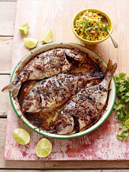 JerkDelivery's tweet photo. Spice up your dish with Jamie Oliver's #JerkFish recipe https://t.co/9MlZyWrnhN, it's a Jerk Thing! #NationalFishAndChipDay #MenuFood https://t.co/ZdBy89kaKi