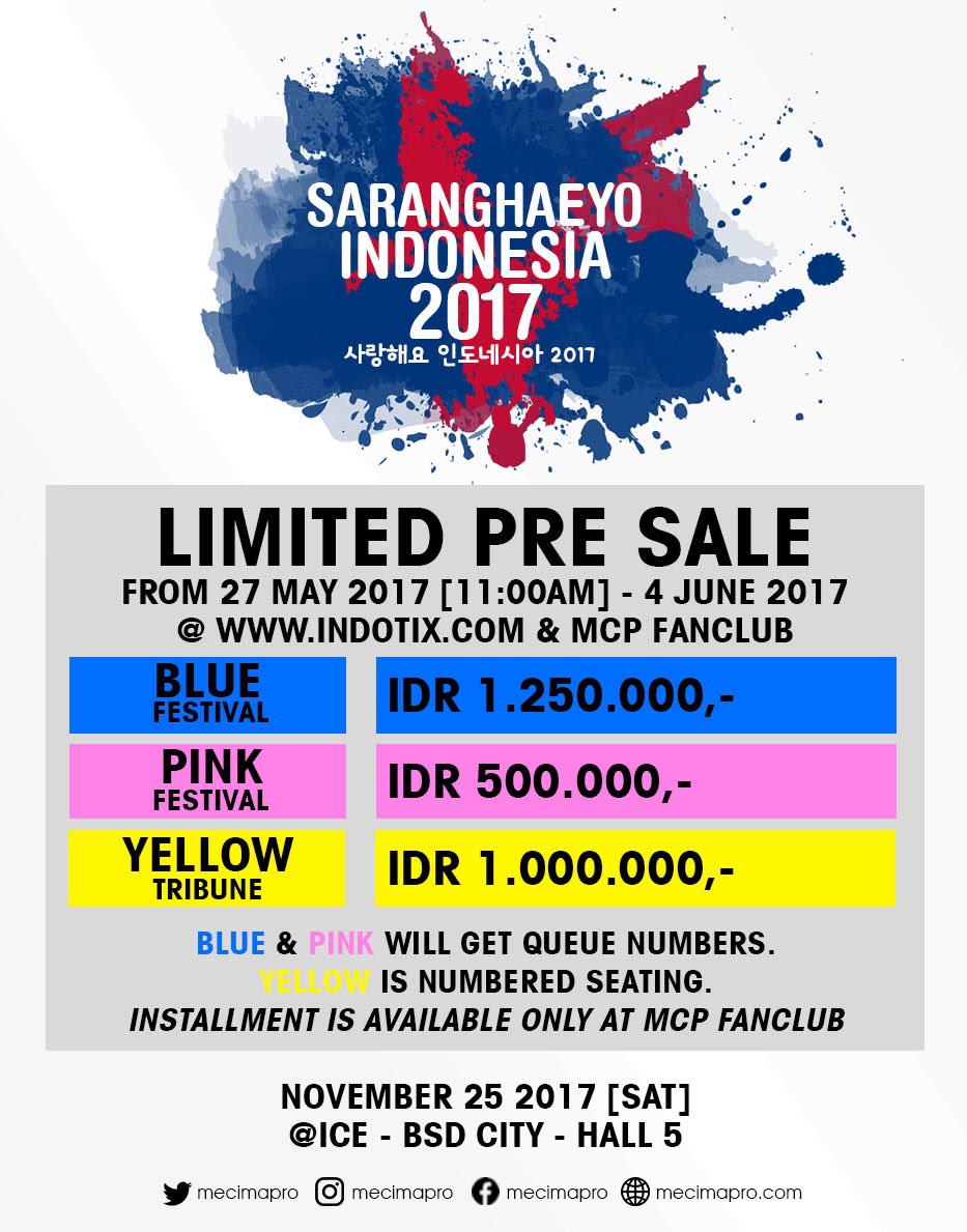 Konser Saranghaeyo Indonesia 2017 (saungkorea.com)