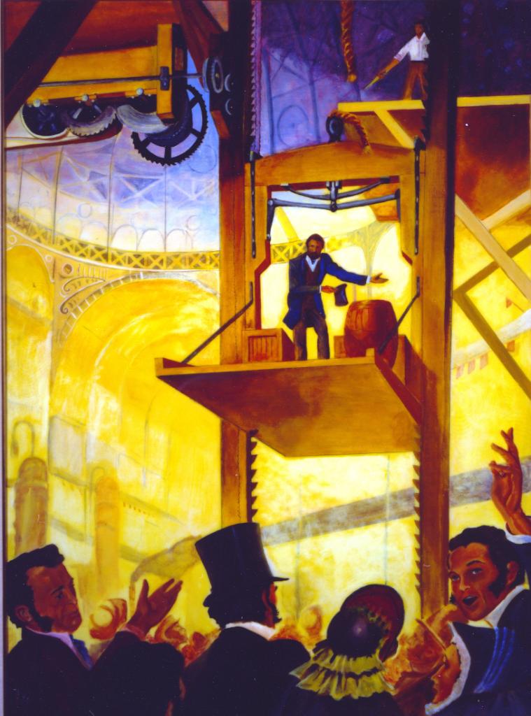 Elisha Otis Passenger Elevator Brake New England Historic Genealogical