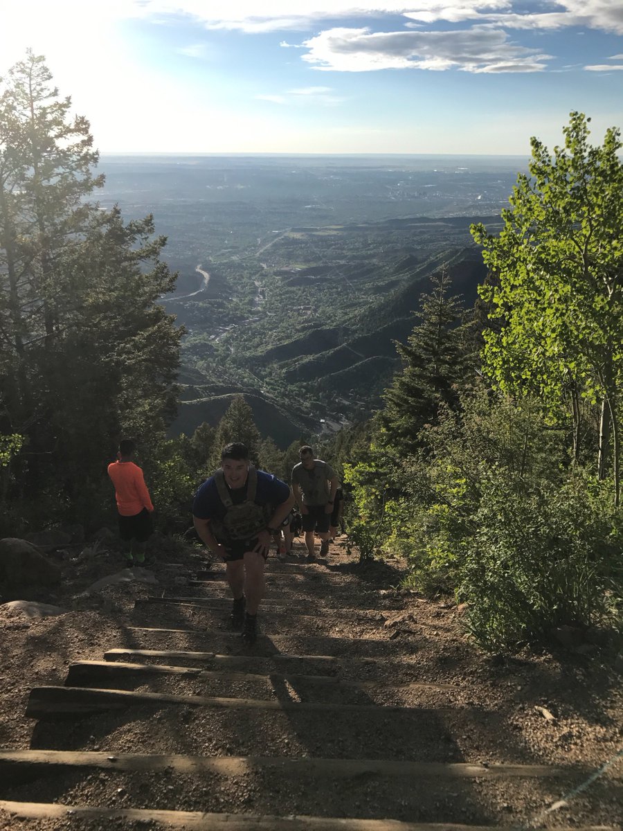It only took me four years, but I finally decided to tackle the incline, the mile high staircase