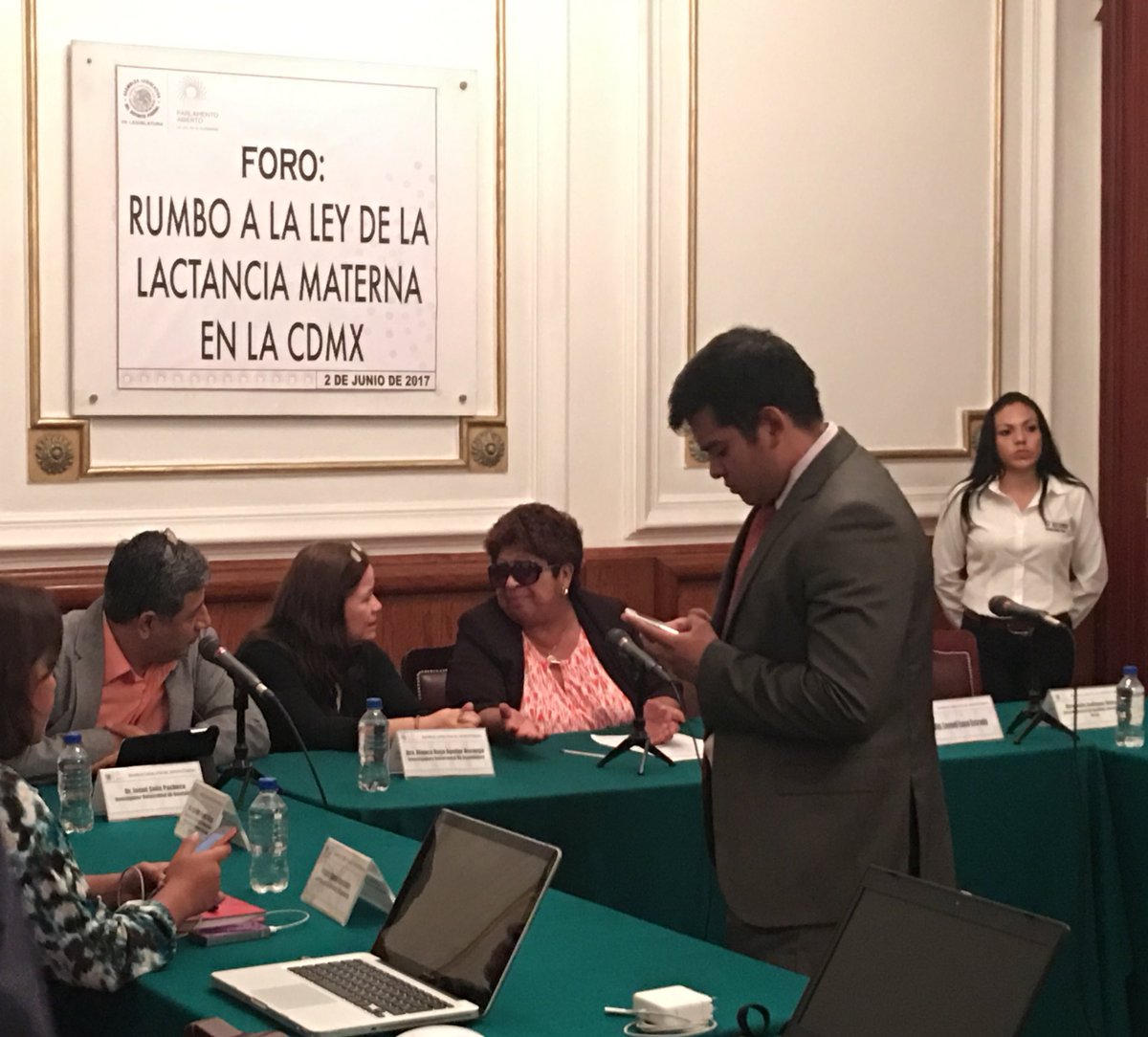 A punto de iniciar Foro Rumbo a la Ley d Lactancia Materna #CDMX en @AsambleaDF
