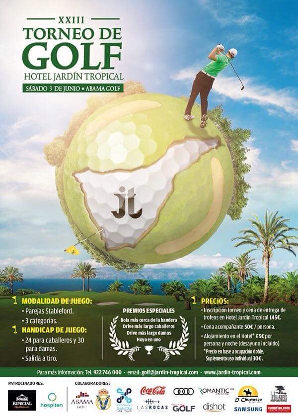 ¡A un día de nuestro torneo ! La cuenta atrás se termina y mañana tendremos el mejor día de #Golf ¡Nos vemos en <a href="/AbamaGolf/">Abama Golf</a> !